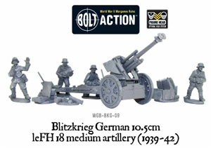 Bolt Action - Blitzkrieg LeFH 18 10.5cm howitzer (1939-42)