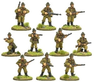 Bolt Action - Belgian Army Infantry Squad