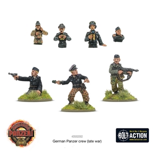 Warlord Games - Achtung Panzer - German Army Tank Crew (Late War)