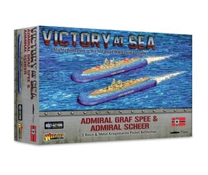 Warlord Games - Victory At Sea Cruisers Admiral Graf Spee & Admiral Scheer