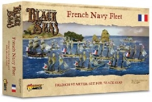 Warlord Games - Black Seas - French Navy Fleet (1770-1830)