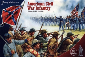 Perry Miniatures - American Civil War Infantry 1861-1865 (Plastic)