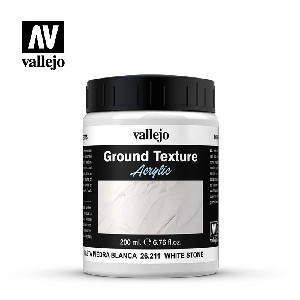 Vallejo Diorama Effects - AV26.211 White Stone Paste 200ml