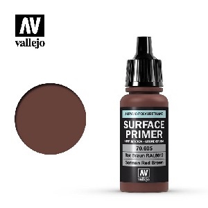 Vallejo Surface Primer - AV70.605 German Red Brown 17ml