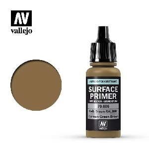 Vallejo Surface Primer - AV70.606 German Green Brown 17ml