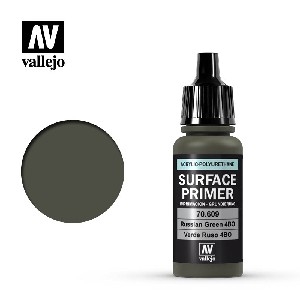 Vallejo Surface Primer - AV70.609 Russian Green 4BO 17ml