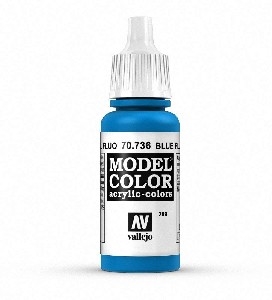 Vallejo Model Color - AV70.736 Flourescent Blue 17ml