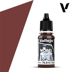 Vallejo Model Color - AV70.814 Burnt Red 18ml