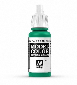 Vallejo Model Color - AV70.838 Emerald 17ml