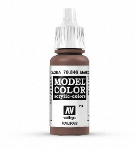 Vallejo Model Color - AV70.846 Mahogany Brown 17ml