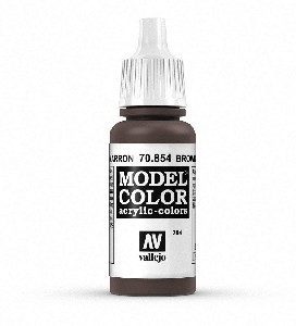 Vallejo Model Color - AV70.854 Brown Glaze 17ml