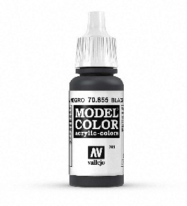 Vallejo Model Color - AV70.855 Black Glaze 17ml