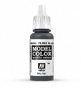 Vallejo Model Color - AV70.862 Black Grey 17ml
