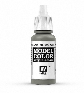 Vallejo Model Color - AV70.865 Metallic Oily Steel 17ml