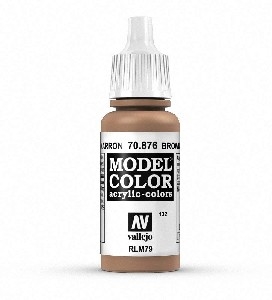 Vallejo Model Color - AV70.876 Brown Sand 17ml