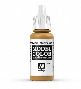 Vallejo Model Color - AV70.877 Goldbrown 17ml