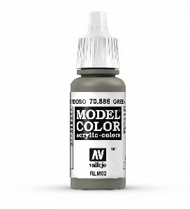 Vallejo Model Color - AV70.886 Green Grey 17ml