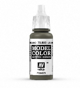 Vallejo Model Color - AV70.893 US Dark Green 17ml