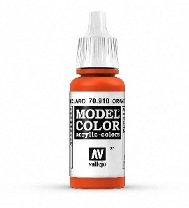 Vallejo Model Color - AV70.910 Orange Red 17ml