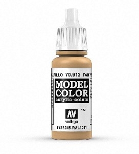 Vallejo Model Color - AV70.912 Tan Yellow 17ml