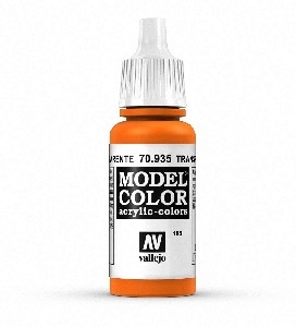 Vallejo Model Color - AV70.935 Transparent Orange 17ml