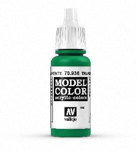 Vallejo Model Color - AV70.936 Transparent Green 17ml