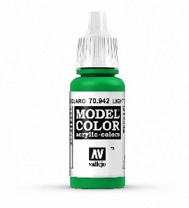 Vallejo Model Color - AV70.942 Light Green 17ml