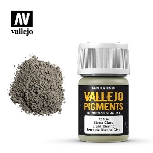 Vallejo Pigments - AV73.104 Light Sienna 30ml