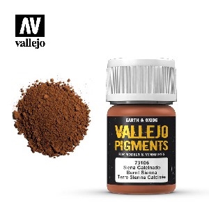 Vallejo Pigments - AV73.106 Burnt Sienna 30ml