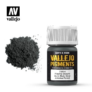 Vallejo Pigments - AV73.114 Dark Slate Grey 30ml
