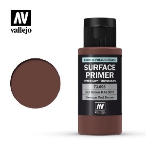 Vallejo Surface Primer - AV73.605 German Red Brown 60ml