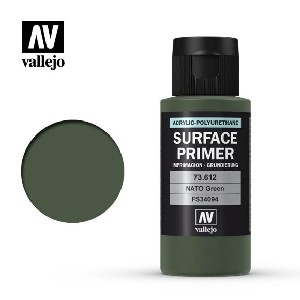 Vallejo Surface Primer - AV73.612 NATO Green 60ml