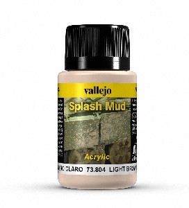 Vallejo Weathering Effects - AV73.804 Light Brown Splash Mud 40ml