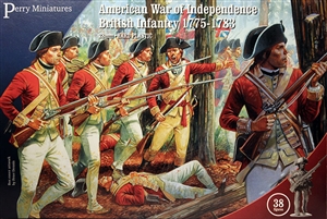 Perry Miniatures - American War of Independence British Infantry 1775-1783 (Plastic)