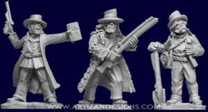 Artizan Wild West - AWW004 - Frontier Characters.