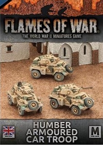 Flames of War - British Desert Rats Humber Armoured Car Troop