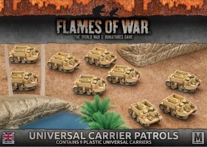 Flames of War - Desert Rats Universal Carrier Patrols