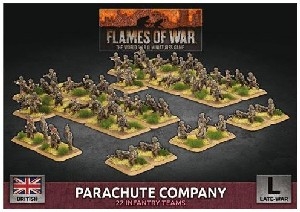 Flames of War - British Parachute Company BBX49 Plastic