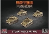 Flames of War - British Stuart Recce Armoured Troop BBX58 Plastic