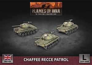 Flames of War - BBX75 Chaffee Recce Patrol (Plastic)
