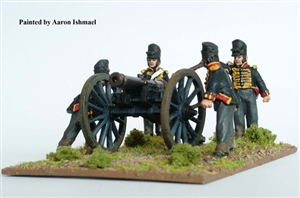 Perry Metals - British Foot Artillery Firing 9pdr