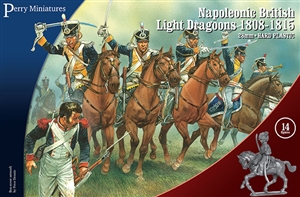Perry Miniatures - British Napoleonic Light Dragoons 1808-1815 (Plastic)