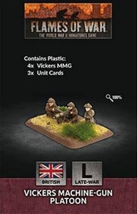 Flames of War - British Vickers MMG Platoon BR728