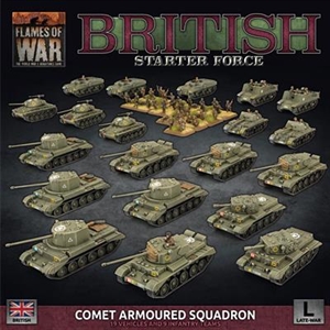 Flames of War - BRAB14 British Comet Armoured Squadron (Plastic)