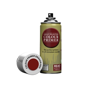 Army Painter Colour Primer Spray - Dragon Red