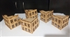 Dark Castle Terrain - Ruined City Buildings - 5 x 2 Storey w Rooftop