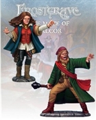 Frostgrave - FGV126 - Distortionist Wizard & Apprentice