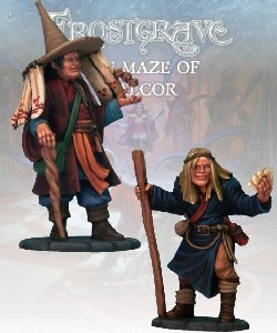 Frostgrave - FGV127 - Fatecaster Wizard & Apprentice