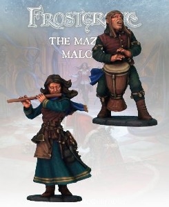 Frostgrave - FGV128 - Sonancer Wizard & Apprentice