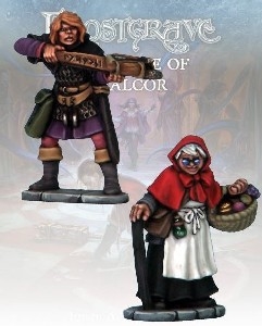 Frostgrave - FGV244 - Apothecary & Markswoman II